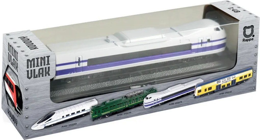 Rappa Metalowy minipociąg pospieszny, 15 cm