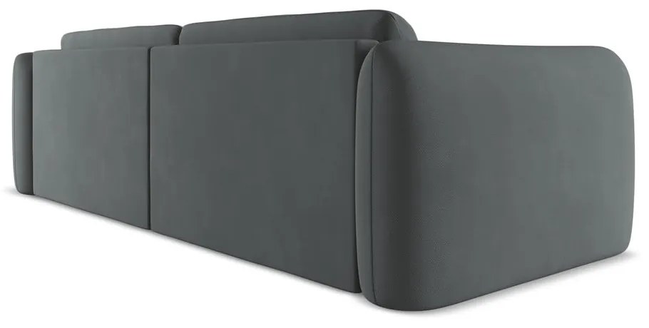 Ciemnoszara sofa 210 cm Hoku – Makamii