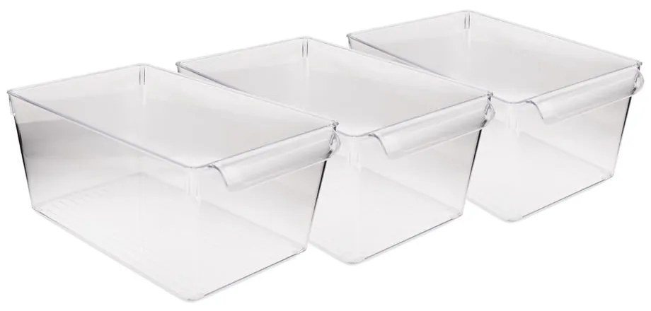 Plastikowy organizer do lodówki 3 szt. – Hermia