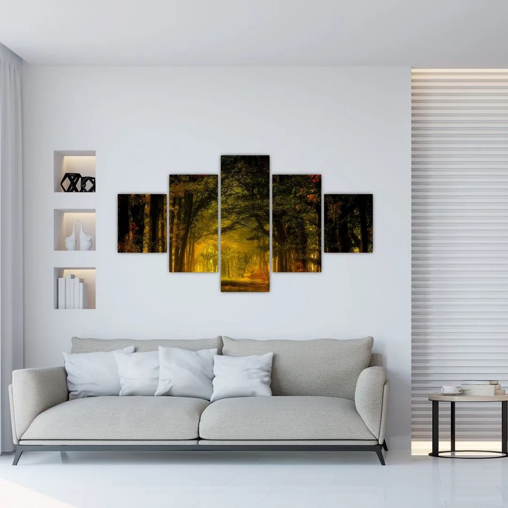Obraz lasu (125x70 cm)