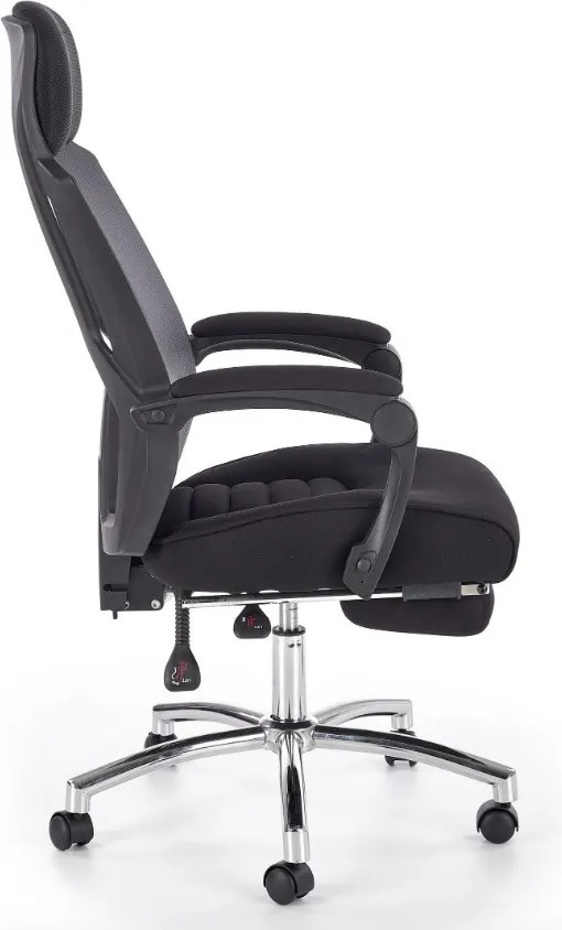 Fotel obrotowy z wysuwanym podnóżkiem Freeman Halmar