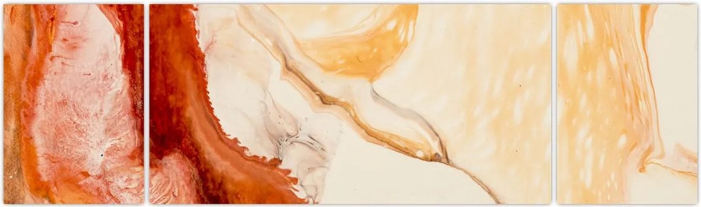 Obraz - Malarstwo abstrakcyjne (170x50 cm)