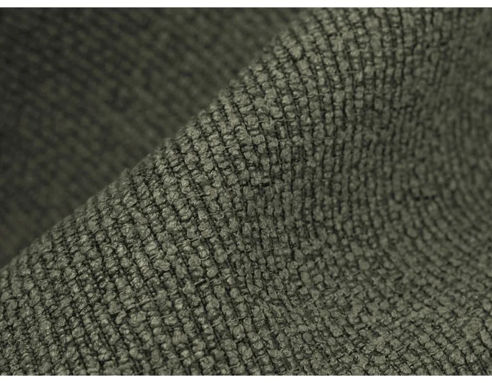 Rozkładana sofa z materiału bouclé w kolorze khaki 255 cm Milu – Makamii