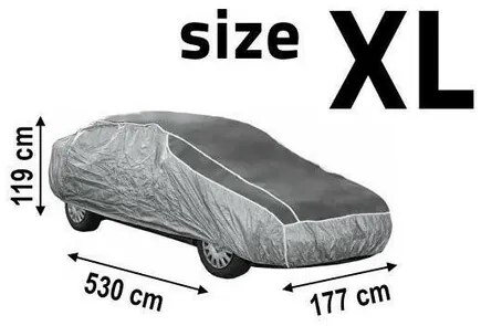 Compass Pokrowiec przeciw gradowi XL, 530 x 177 x119 cm, XL