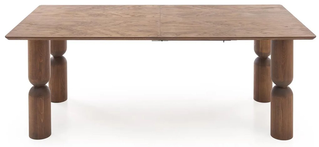 MELTON stół rozkładany 200-300x101x76 cm jasny orzech mieści 8-10 osób