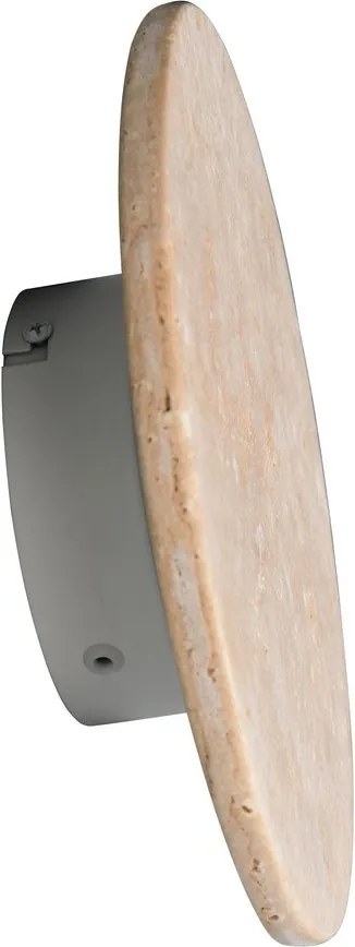 Kamienny kinkiet LED ze ściemniaczem w matowym białym kolorze Bobbin – Trio Select