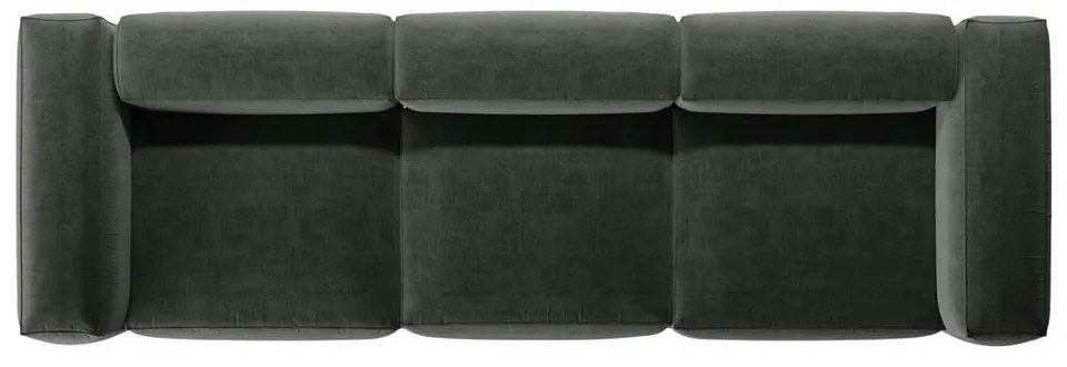 Zielona sofa 364 cm Bergano – Cosmopolitan Design
