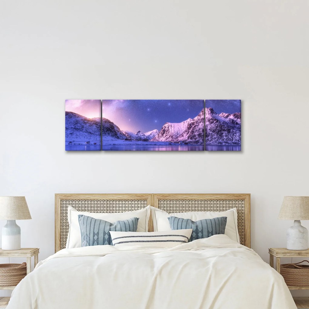 Obraz - Arktyczny krajobraz (170x50 cm)