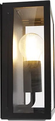 Inteligentna lampa ścienna zewnętrzna czarna 25,5 cm z WiFi A60 IP44 - Rotterdam