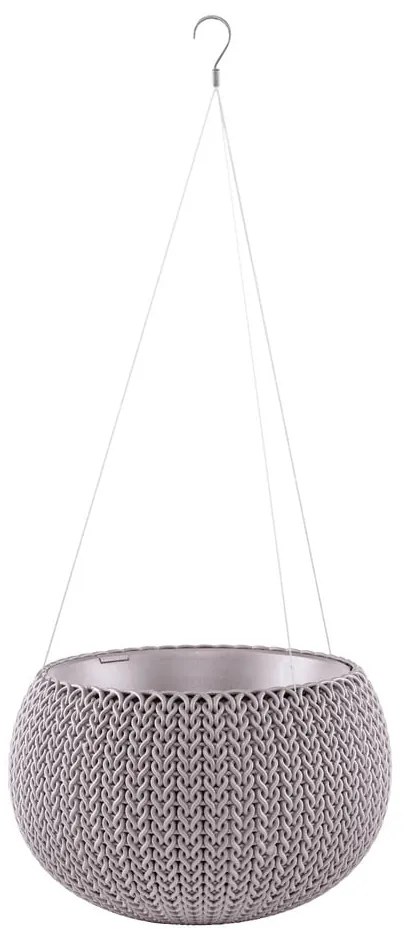 Plastikowa wisząca i ścienna doniczka ø 28 cm Cozy – Keter