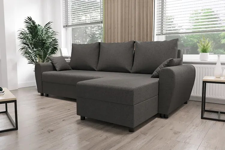 Narożnik rozkładany szary M8-W65