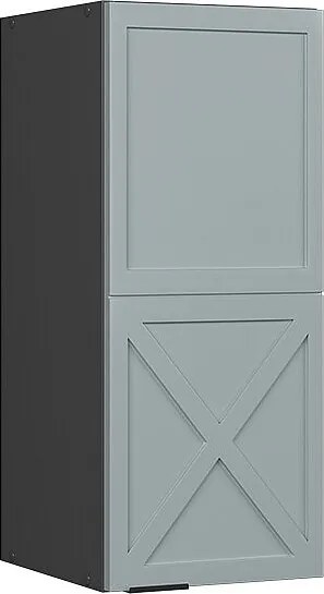 Szafka ścienna jasnoniebiesko-szary 30x34.1x72 fame-line