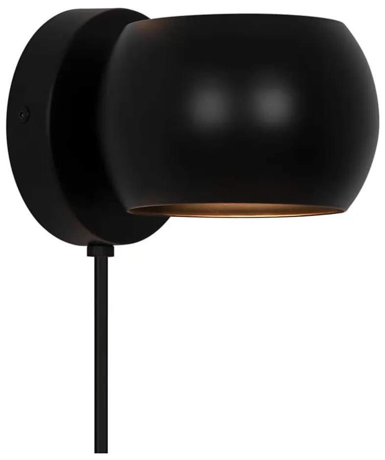 Nordlux - Konfigurowalne naścienne oświetlenie punktowe BELIR 1xG9/5W/230V czarny