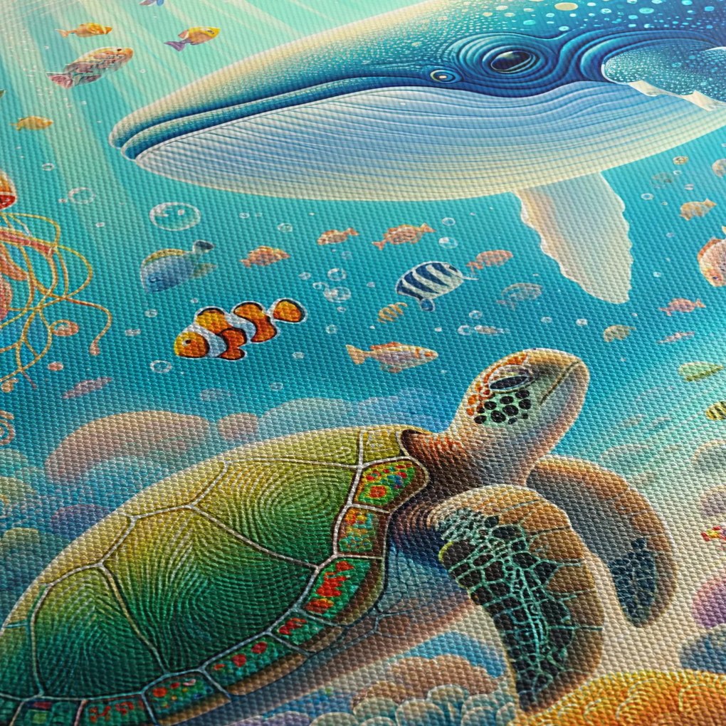 Obraz - Świat pod wodą (170x50 cm)