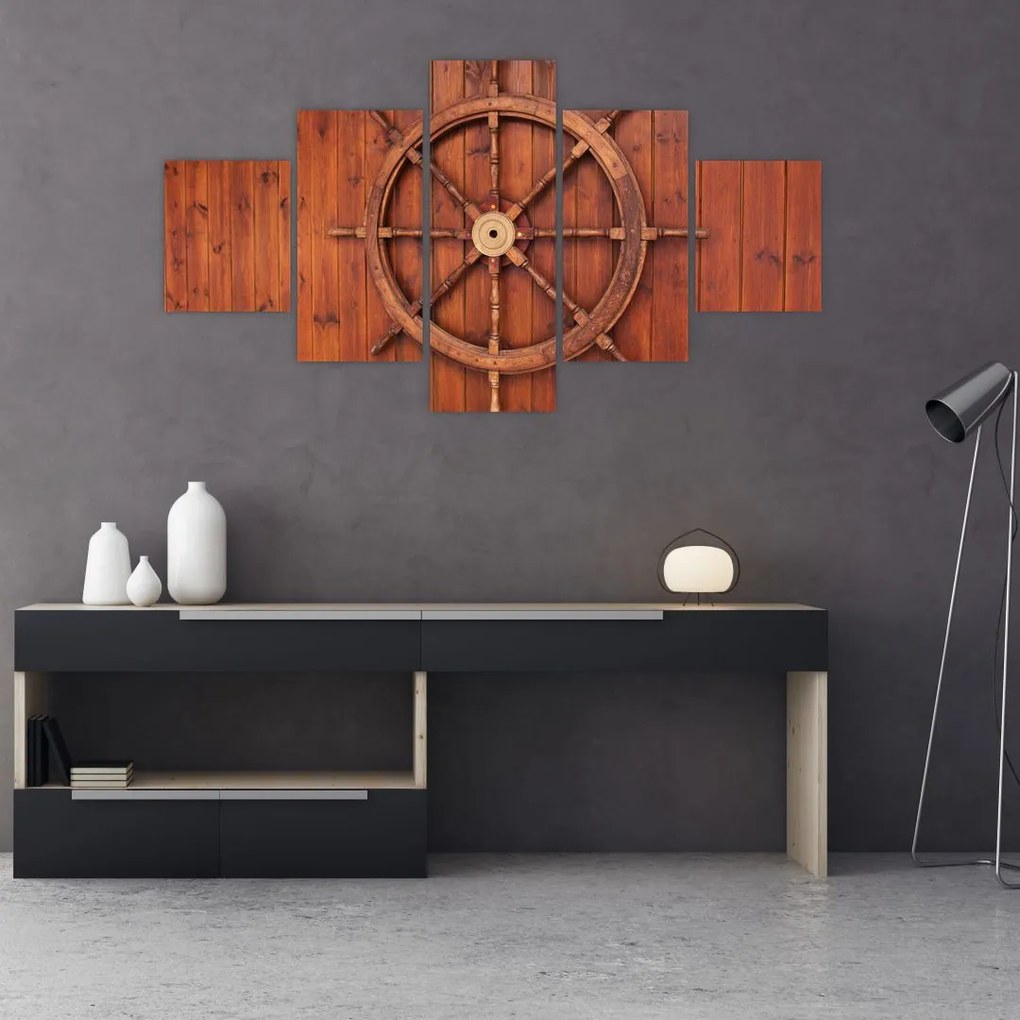 Obraz steru (125x70 cm)