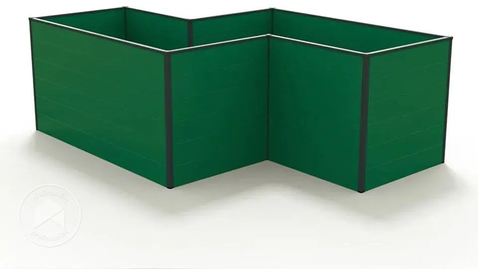 GFP 150 x 224 x 77 cm Grządka podwyższona, zielony - (GFPV00572)