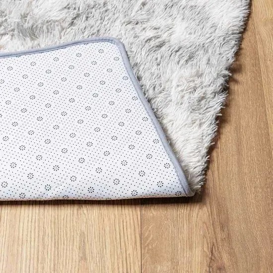 Srebrnoszary prostokątny dywan 120x170 G7-C50