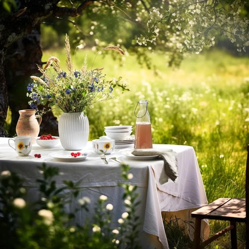 Biała porcelanowa miska Hammershøi Summer – Kähler Design