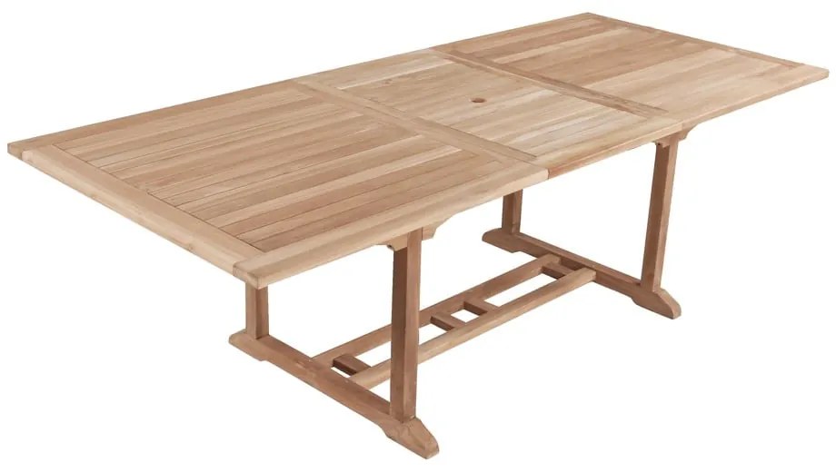 Stół ogrodowy z litego drewna tekowego 100x180 cm Solo – Garden Pleasure