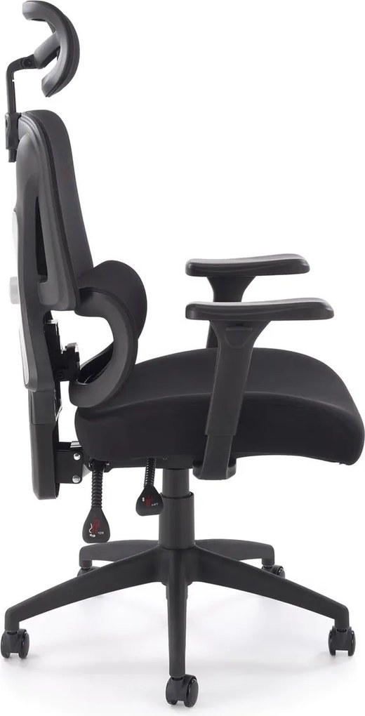 Fotel biurowy z regulacjami Astral Halmar, zgodny z normą BHP