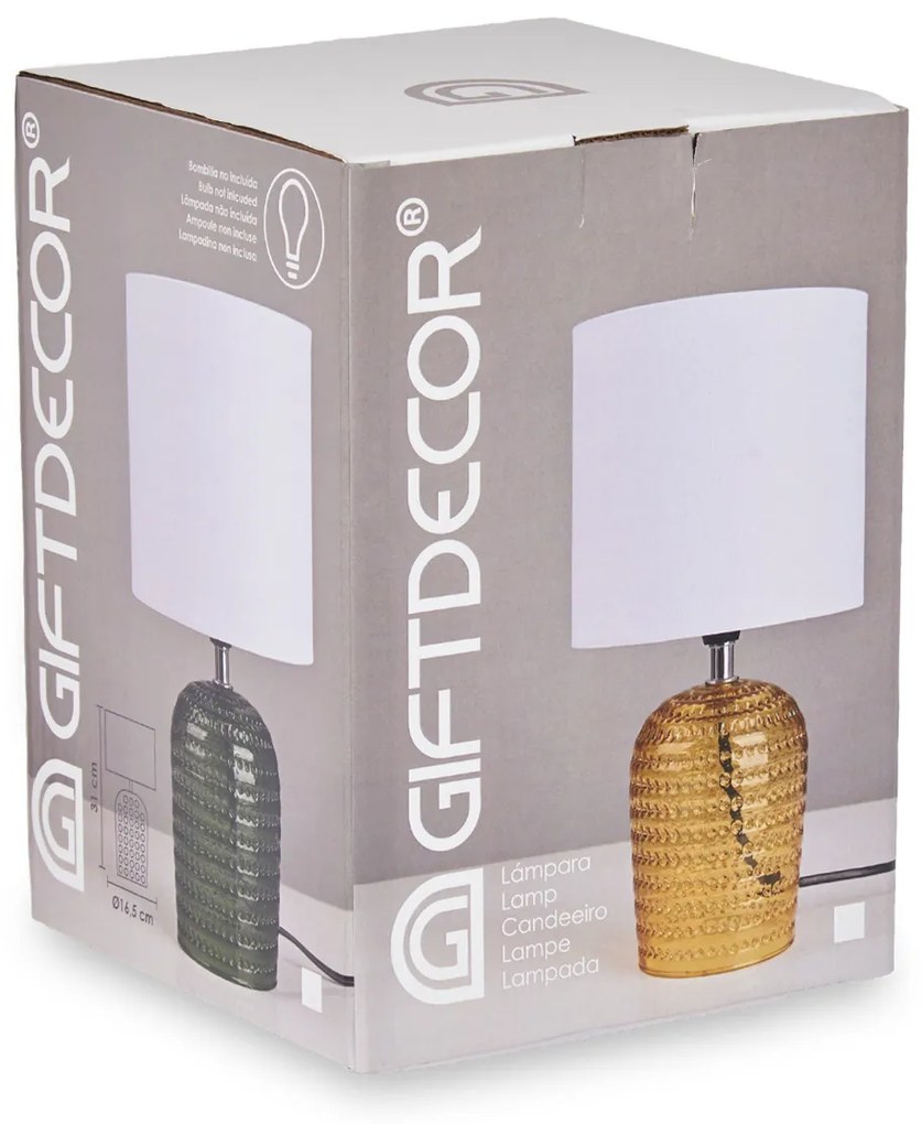 Lampa stołowa szklana podstawa DOTS, Ø 16,5 cm