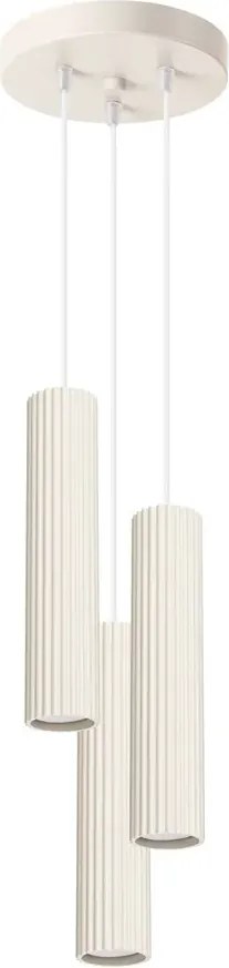 Nowoczesna beżowa lampa wisząca T0-H83