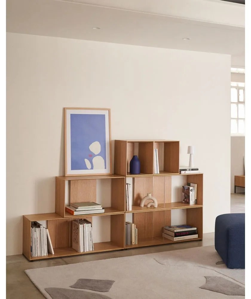 Modułowy system półek w dekorze dębu 34x38 cm Litto – Kave Home