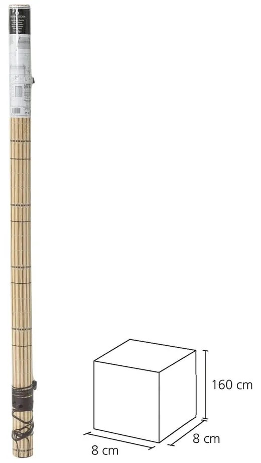 Jasnobrązowa roleta bambusowa 160x180 cm Natural Life – Casa Selección