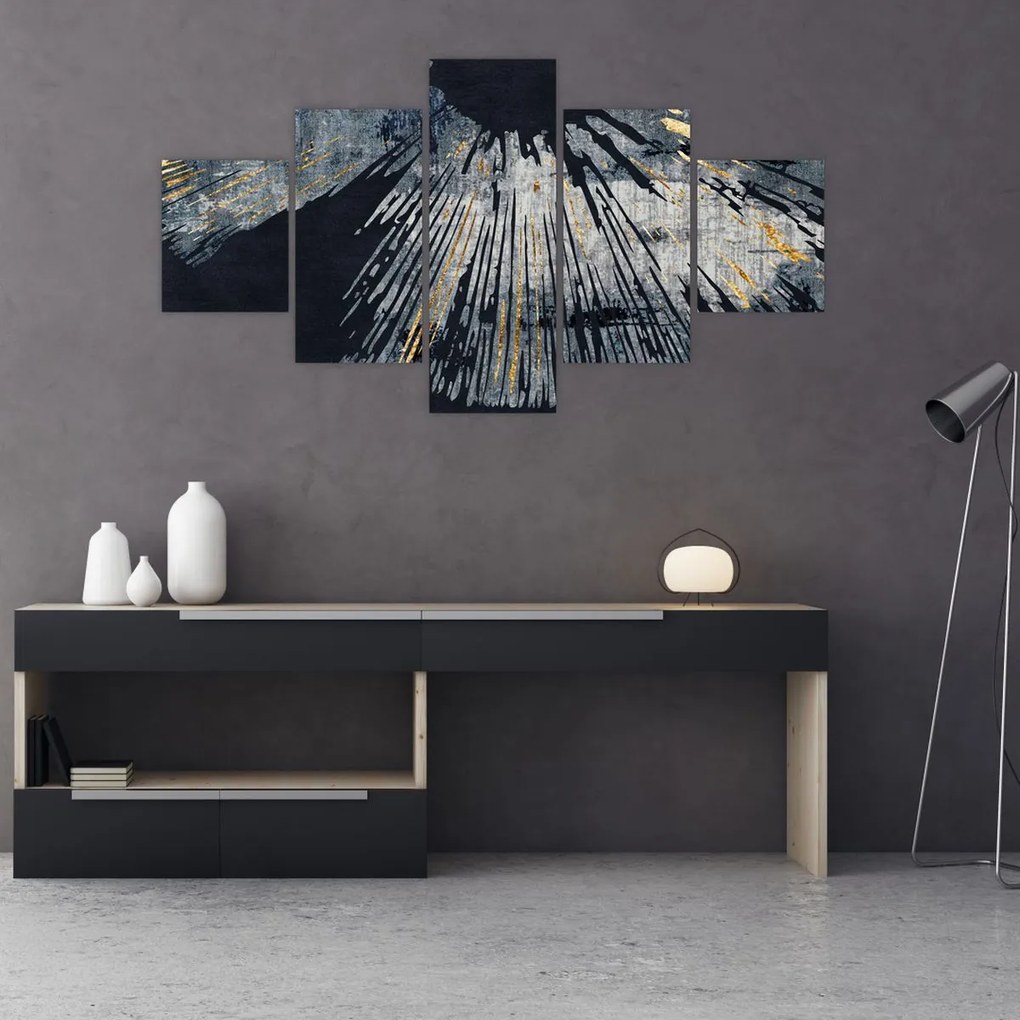 Obraz - Abstrakcja (125x70 cm)