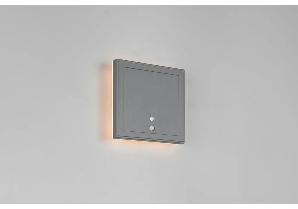 Zewnętrzna lampa ścienna LED (wysokość 14 cm) Fortaleza – Trio