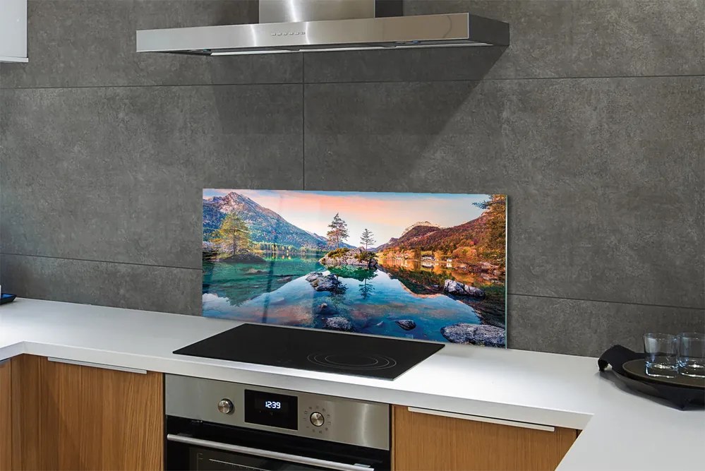 Panel nad Blat Kuchenny Jesienne Alpy nad Lustrem Jeziora