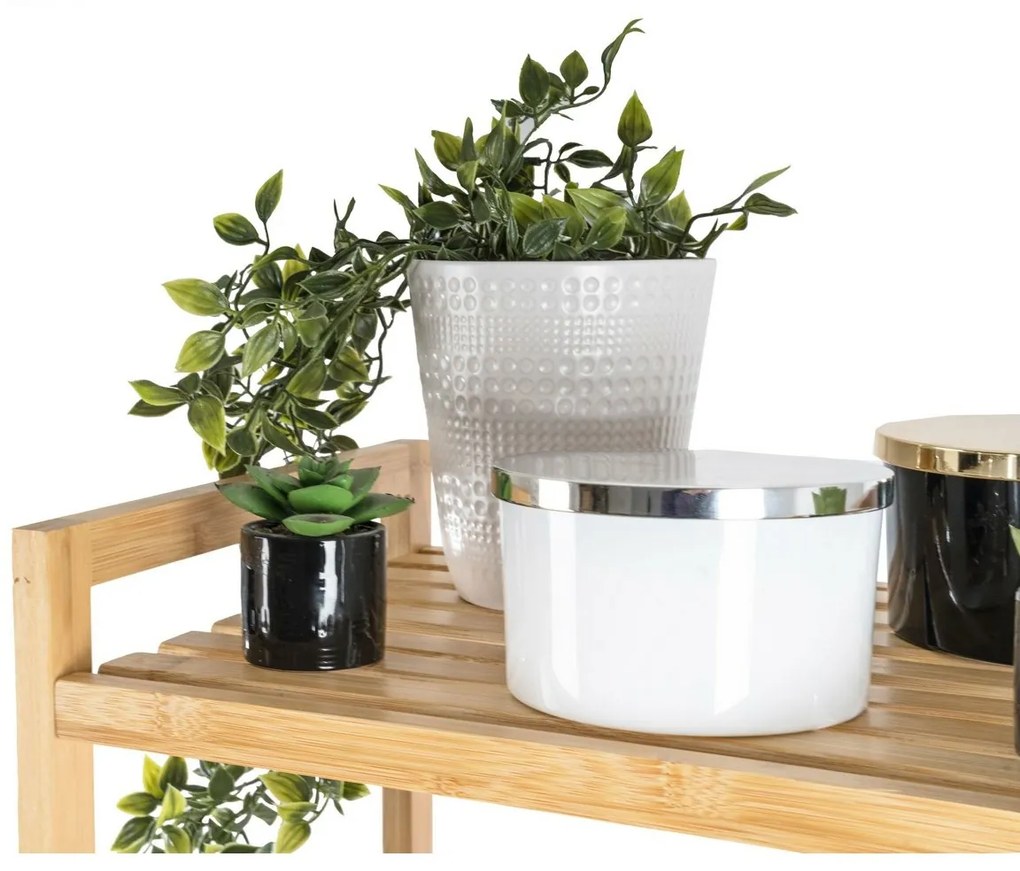 G21 Regał bambusowy, 5 półek, 5 pięter