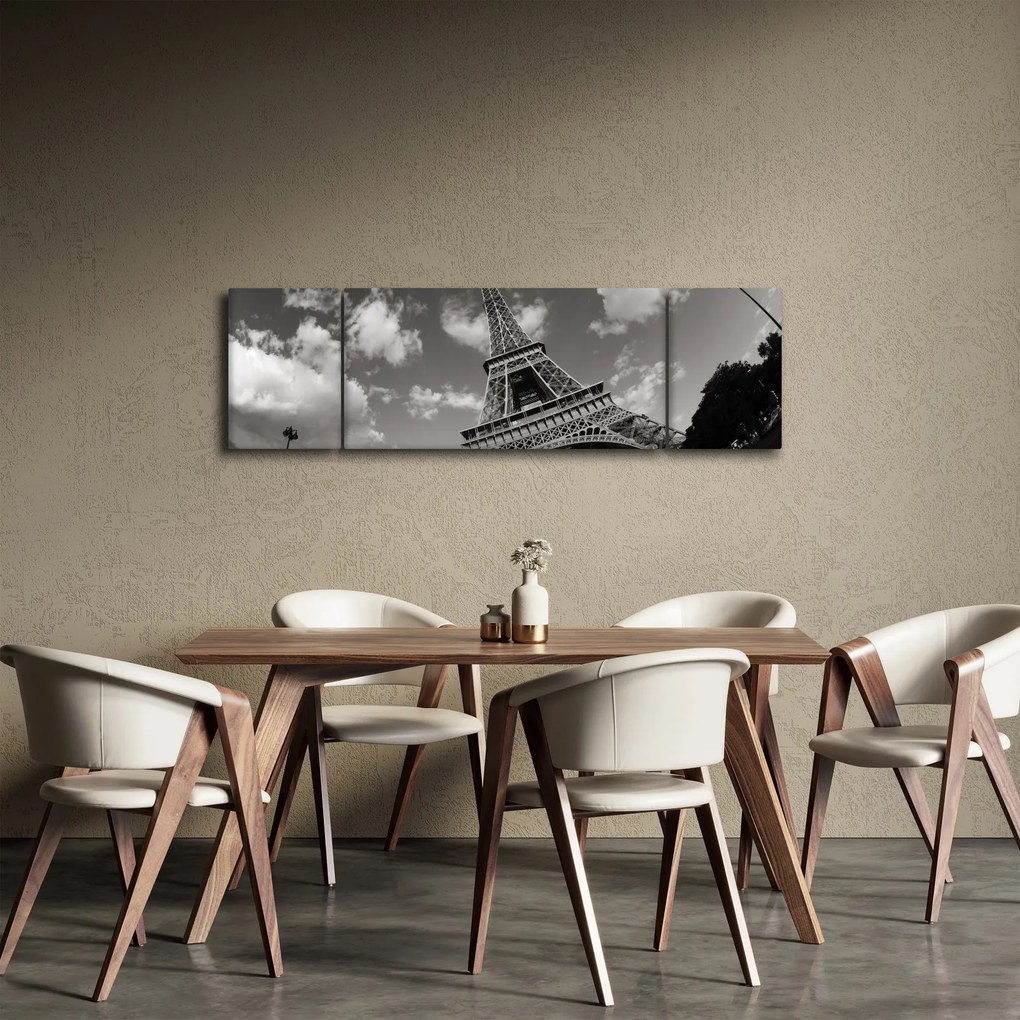 Obraz - Wieża Eiffla w Paryżu (170x50 cm)