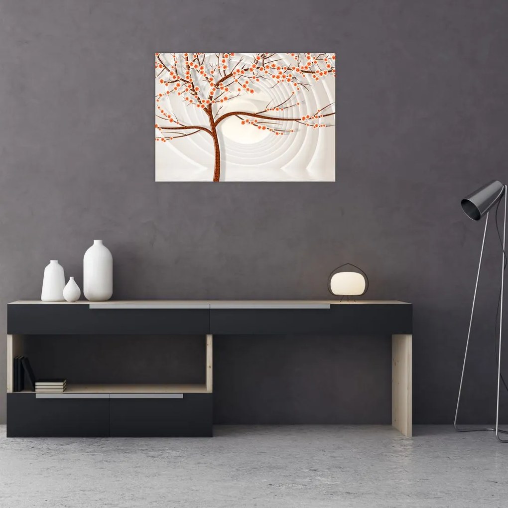 Obraz - Drzewo w nieskończoności (70x50 cm)