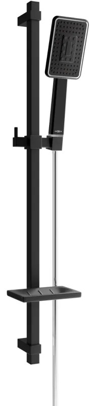 Mexen DQ54 zestaw prysznicowy suwany, czarny/chrom - 785544581-17