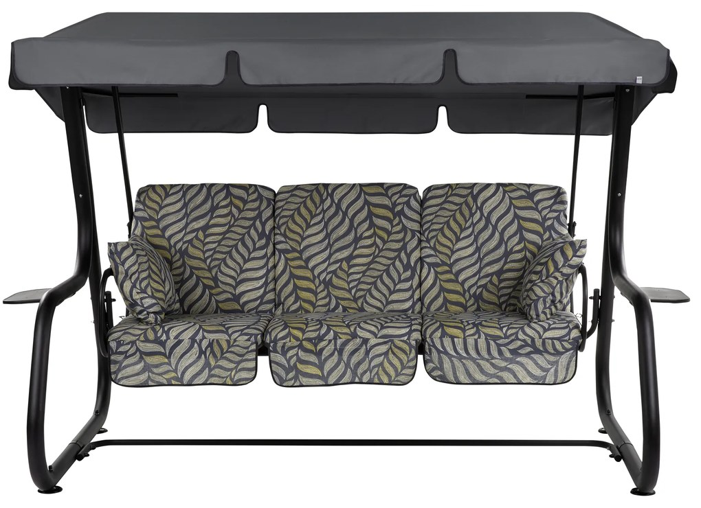 Huśtawka ogrodowa Rimini Black Edition G050-06PB PATIO