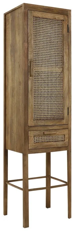 Brązowa szafka z drewna mango 45x180 cm Nipas – Light & Living