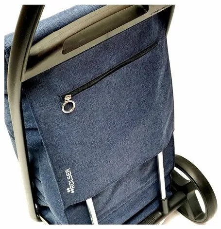 Rolser Torba na kółkach Com Polar 8 Black Tube,niebieska