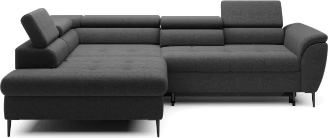 Narożnik TEMPO Lewostronny układzie L z w spania pojemnikiem WERSAL