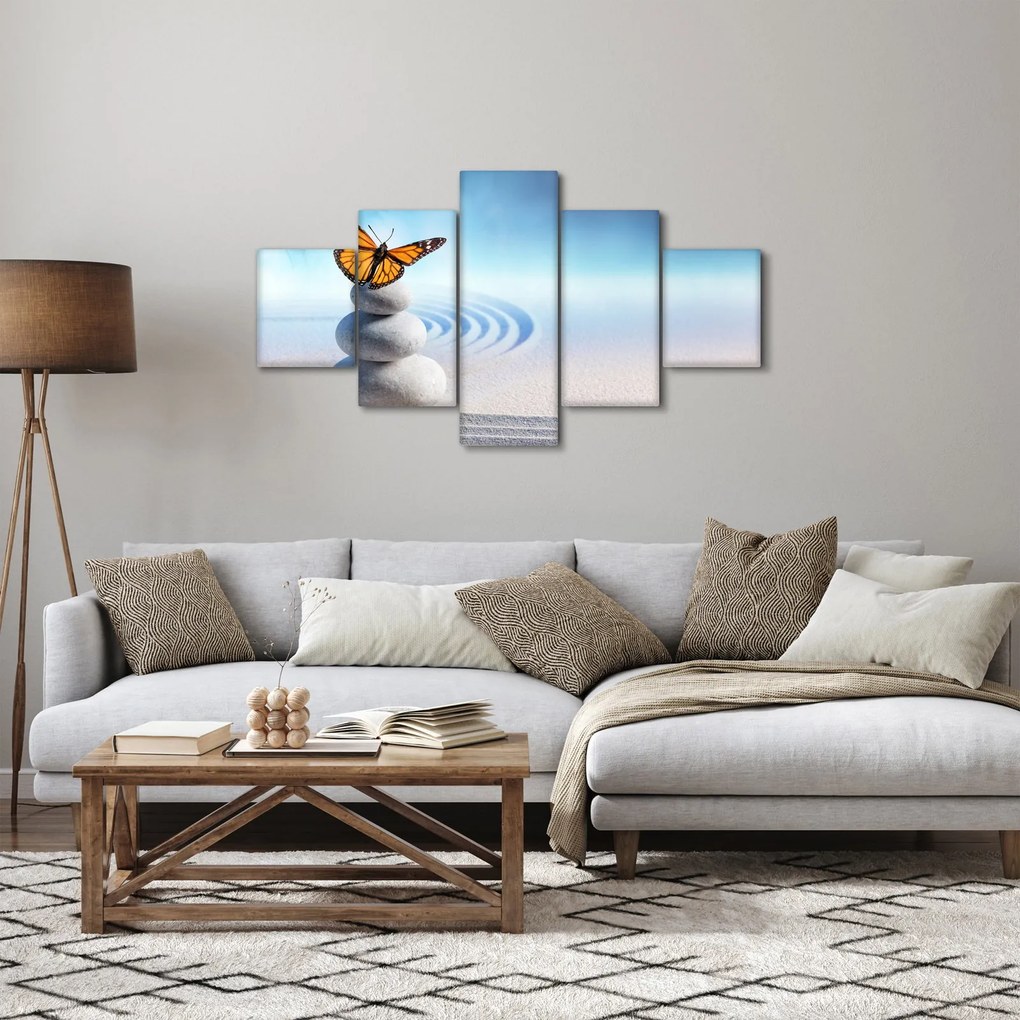 Obraz - Ogród zen (125x70 cm)