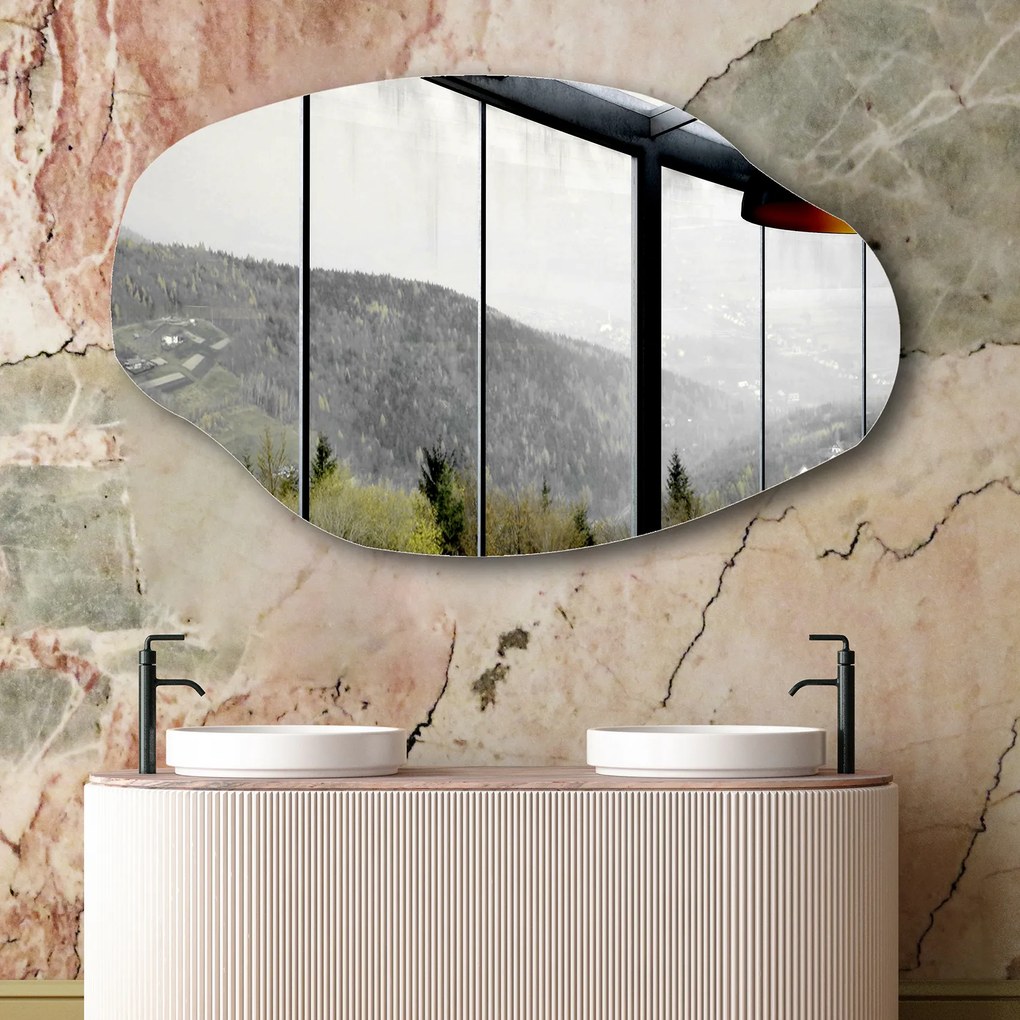 Nieregularne Lustro na wymiar L217