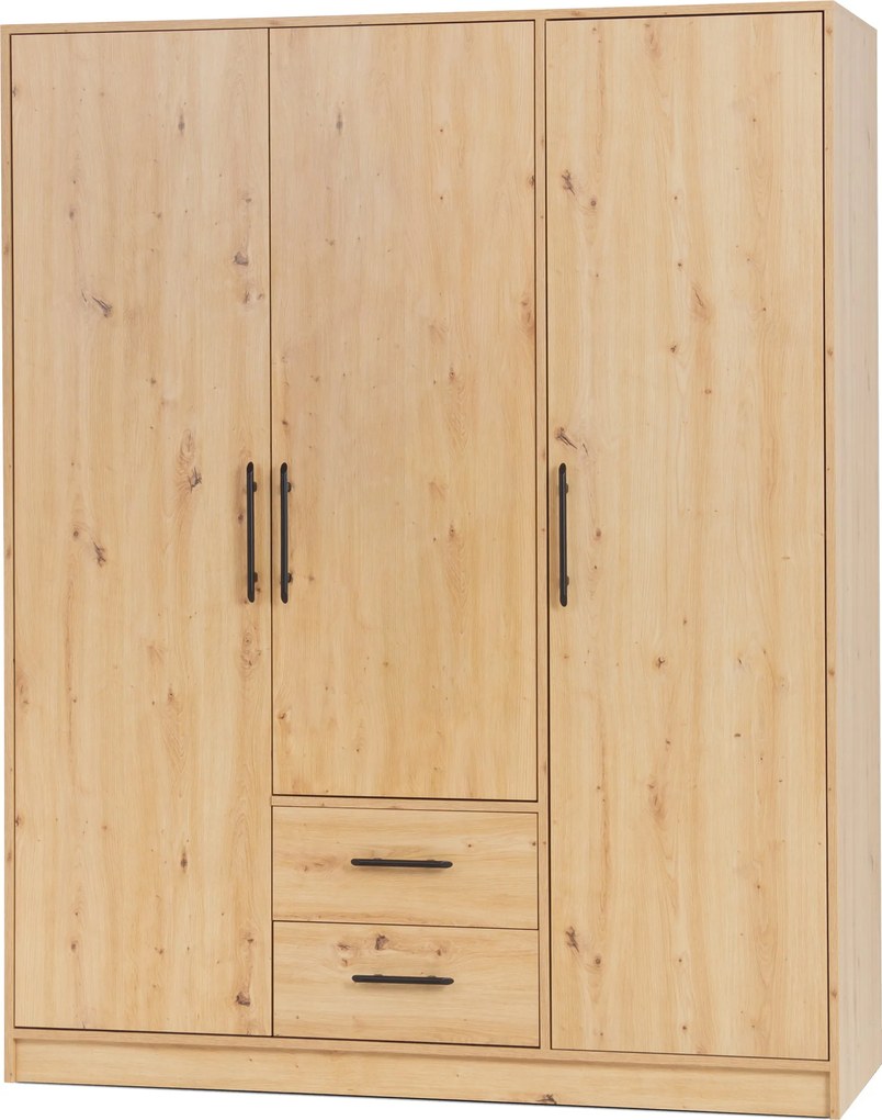 Szafa VANO - Dąb artisan / Bez lustra / 150 cm