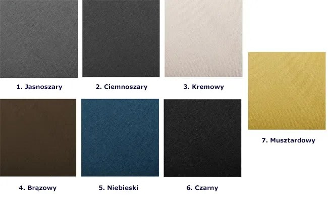Czarny nowoczesny fotel bujany – Wacio