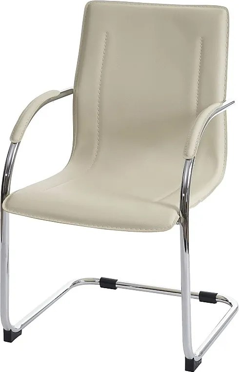 Krzesło do jadalni Perm,  kremowy