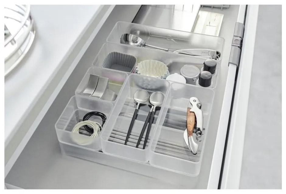 Plastikowe organizery do szuflady zestaw 2 szt. Tower – YAMAZAKI