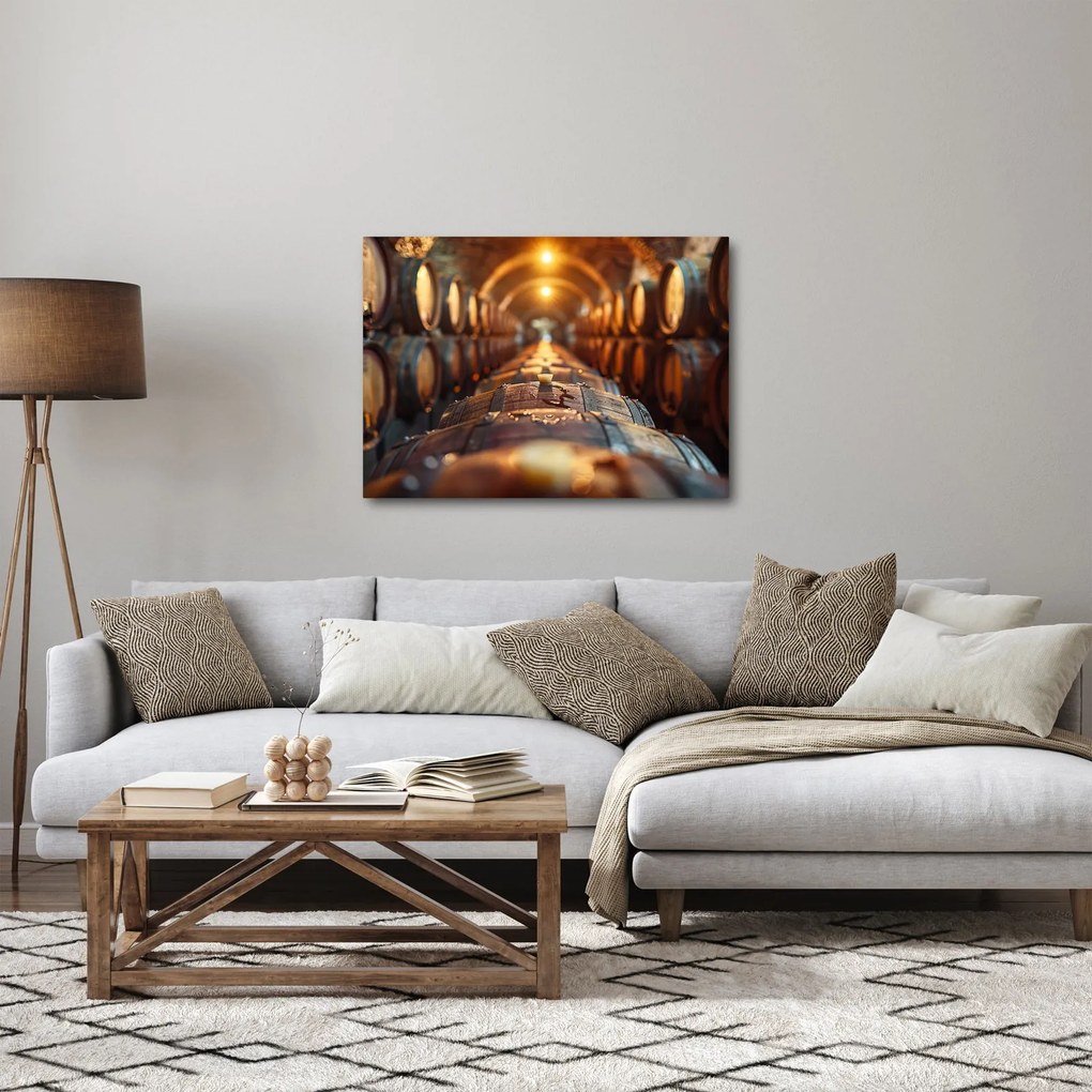 Obraz - Piwniczka na wino (70x50 cm)