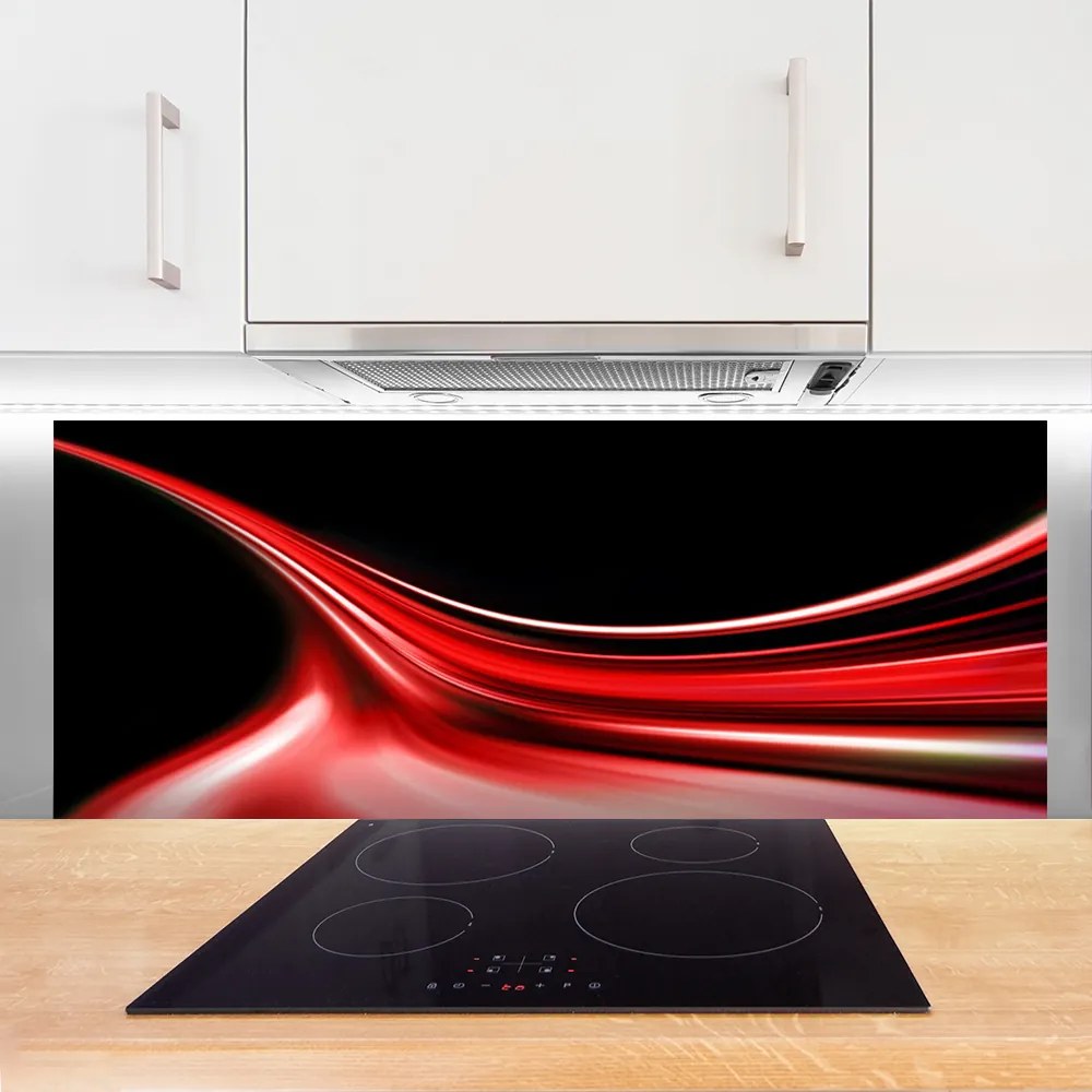 Szkło nad Blatem Geometryczna Gra Linii