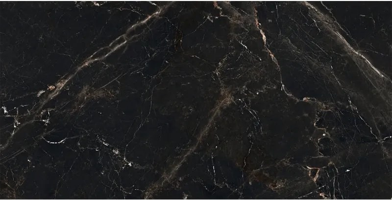 Mexen Marquino Black gres szkliwiony rekt. G1, płytka podłogowo-ścienna 120 x 60 cm, wysoki połysk - TL214-120-060-00