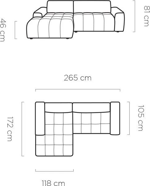 Narożnik SAVIO Lewostronny z Elektryczną Regulacją wolnostojący tkanina KANSAS 22 Zielony WERSAL