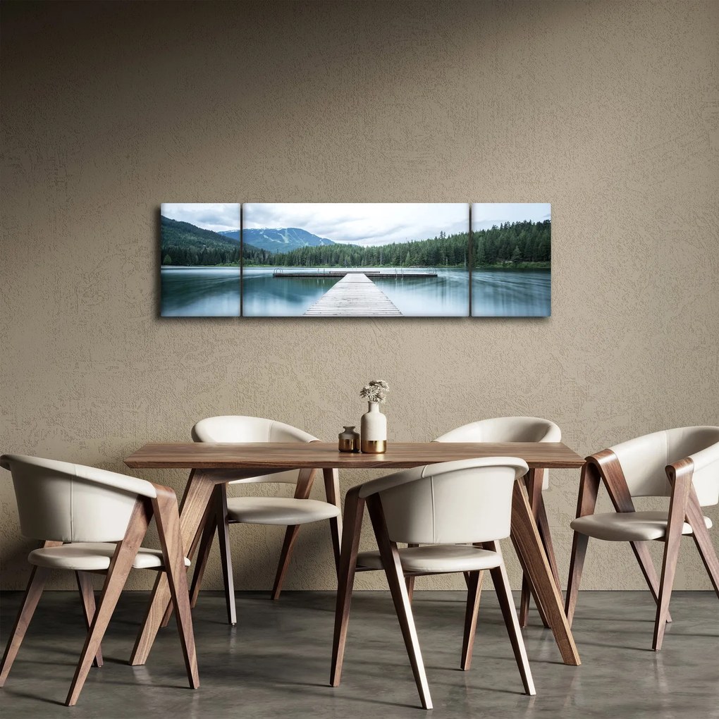 Obraz - Patrząc z molo (170x50 cm)